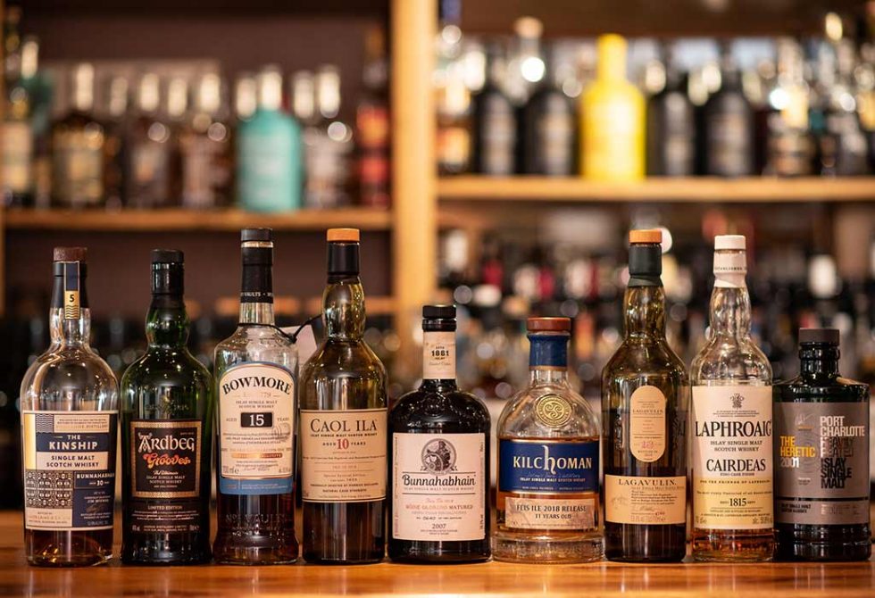 Islay Whisky Bar Ballygrant Inn & Restaurant